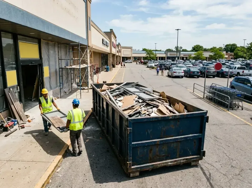 retail-store-renovation-debris-003 — frequently asked questions, Roll-off Dumpster Rentals in Palatine, IL